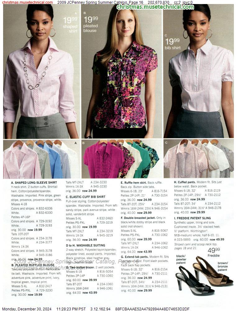 2009 JCPenney Spring Summer Catalog, Page 16