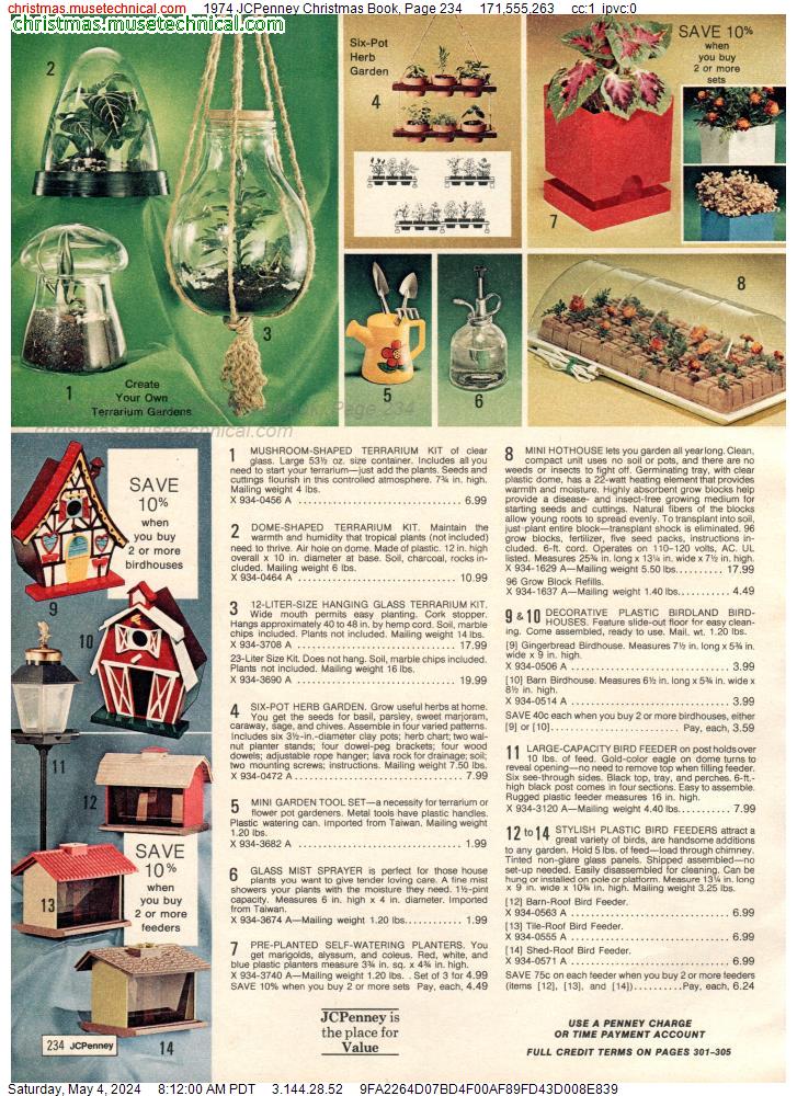1974 JCPenney Christmas Book, Page 234