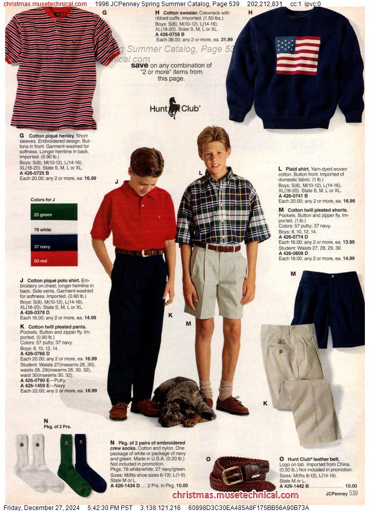 1996 JCPenney Spring Summer Catalog, Page 539