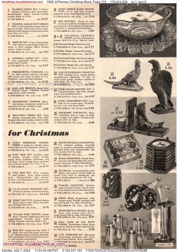 1965 JCPenney Christmas Book, Page 179