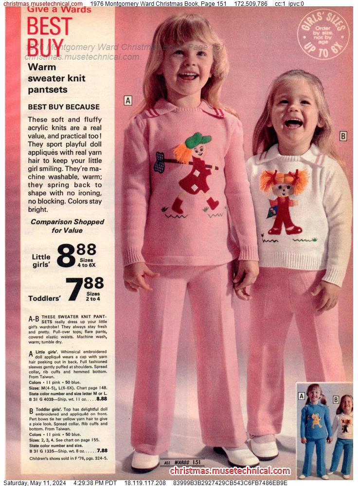 1976 Montgomery Ward Christmas Book, Page 151