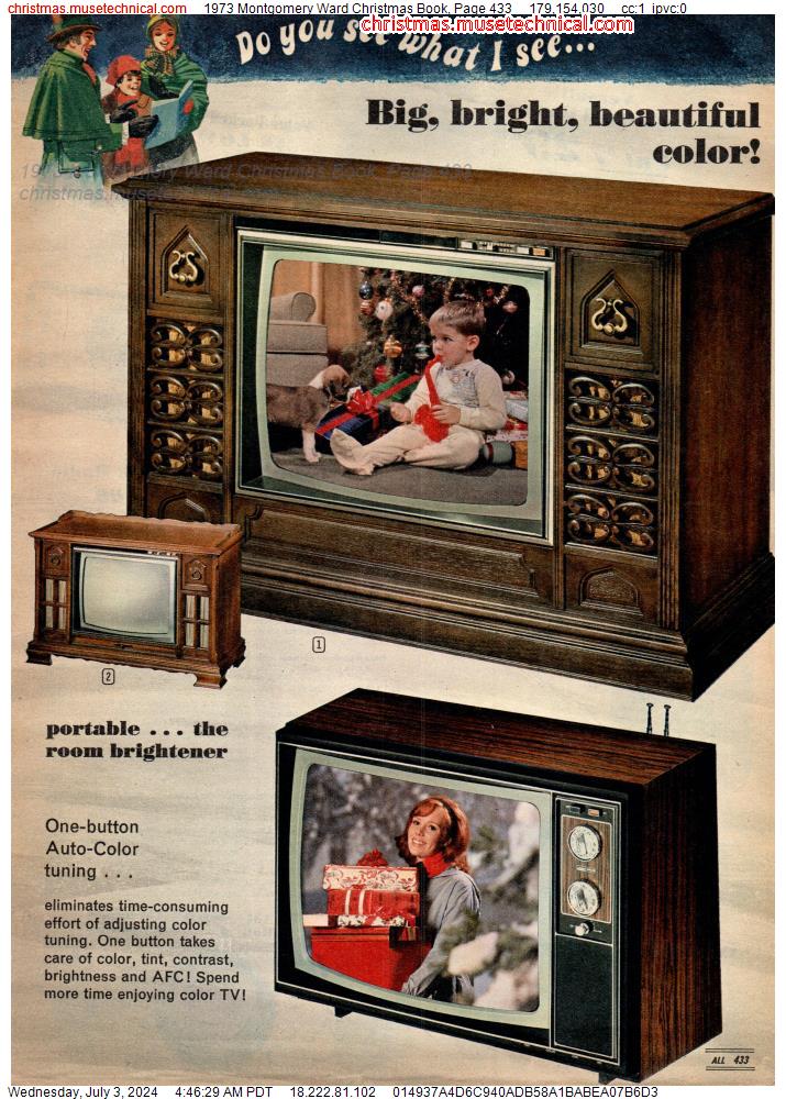 1973 Montgomery Ward Christmas Book, Page 433