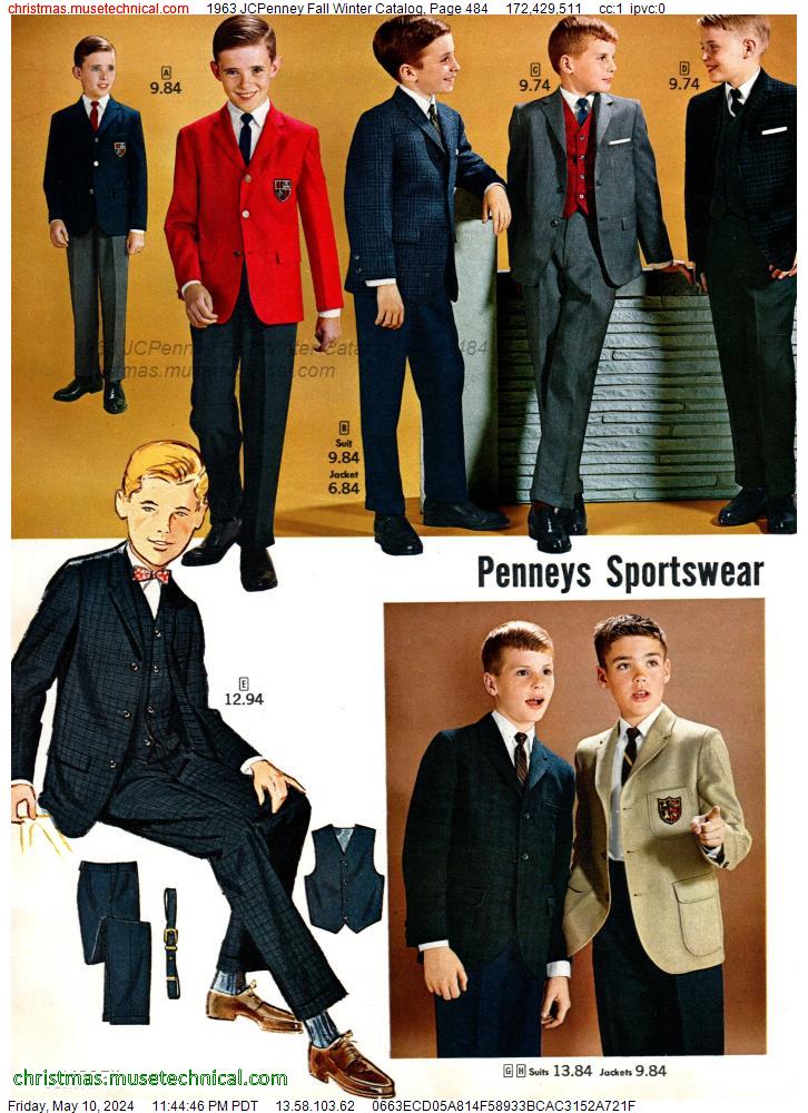 1963 JCPenney Fall Winter Catalog, Page 484