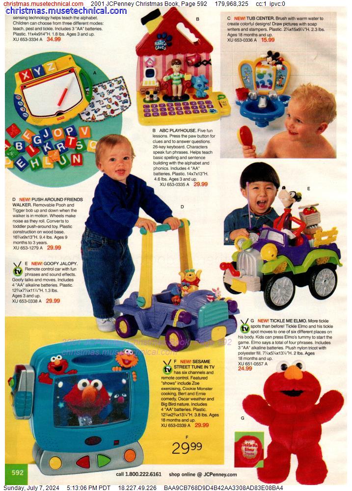 2001 JCPenney Christmas Book, Page 592