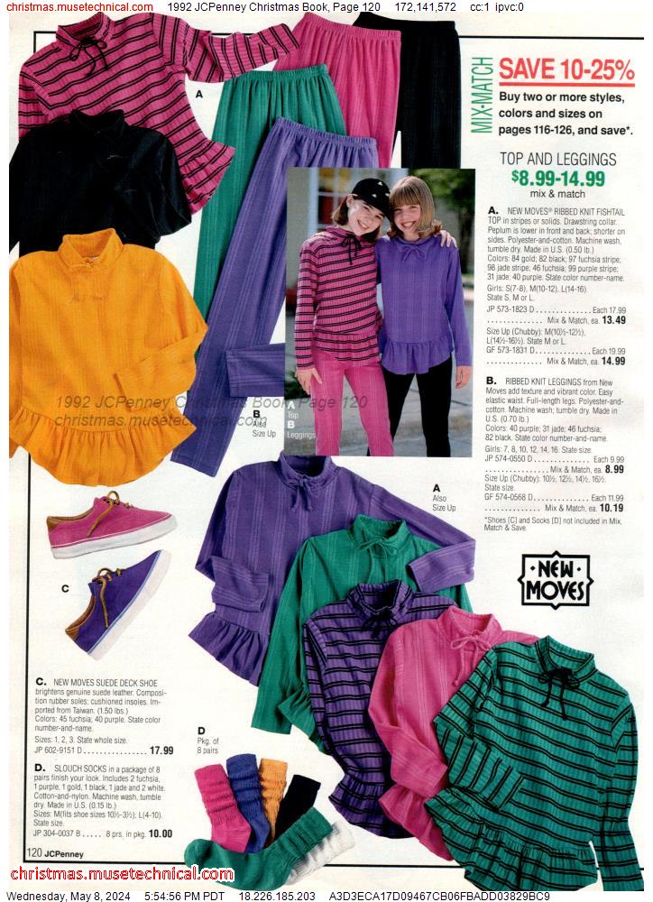 1992 JCPenney Christmas Book, Page 120