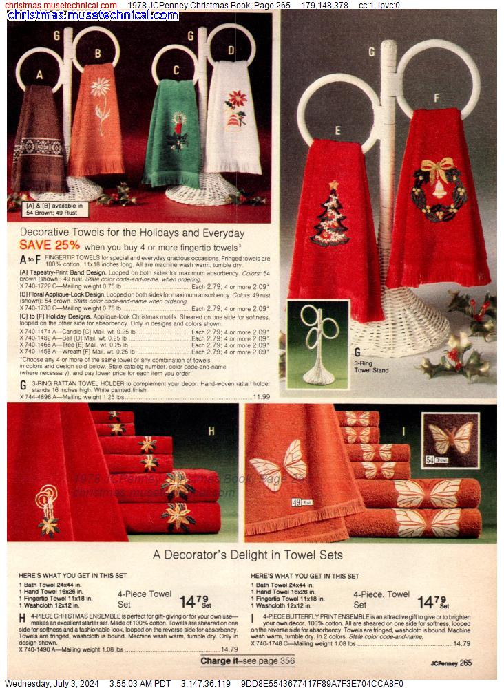 1978 JCPenney Christmas Book, Page 265