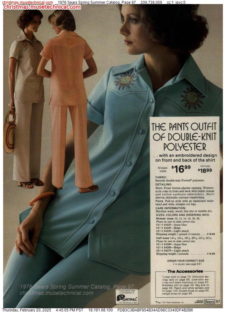 1976 Sears Spring Summer Catalog, Page 97