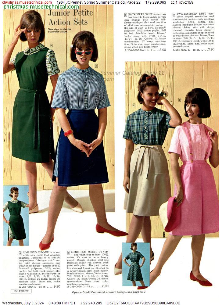 1964 JCPenney Spring Summer Catalog, Page 22