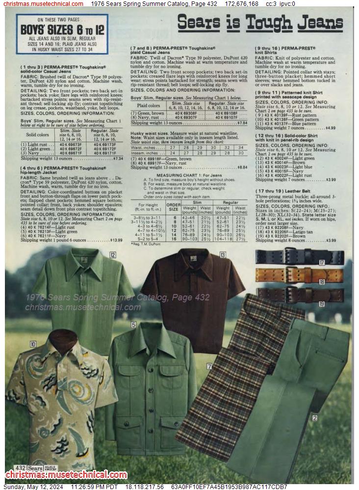 1976 Sears Spring Summer Catalog, Page 432