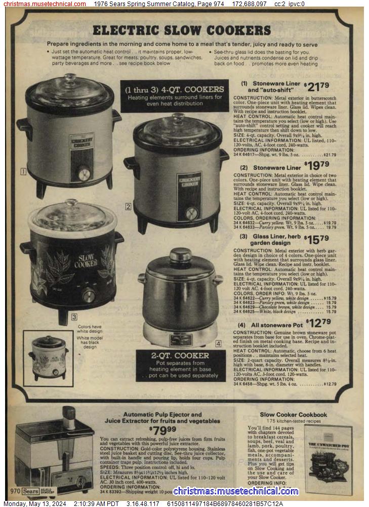 1976 Sears Spring Summer Catalog, Page 974