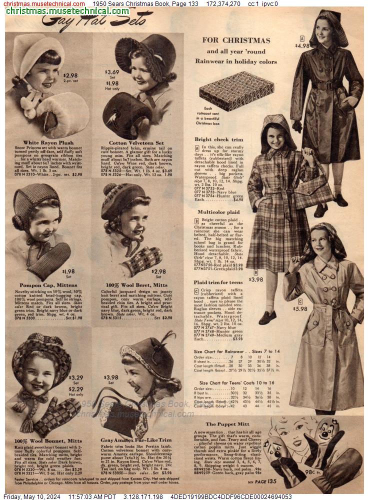 1950 Sears Christmas Book, Page 133