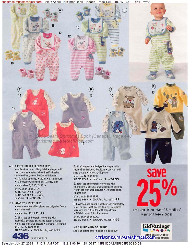 2006 Sears Christmas Book (Canada), Page 448