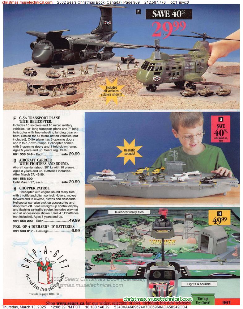 2002 Sears Christmas Book (Canada), Page 969