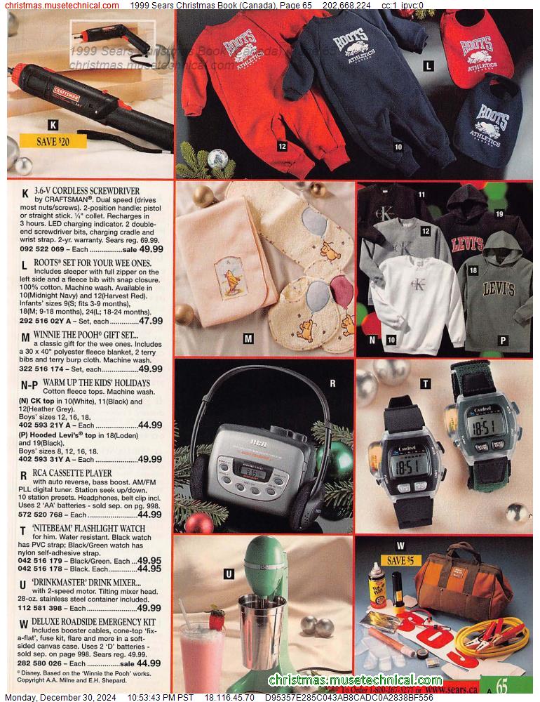 1999 Sears Christmas Book (Canada), Page 65