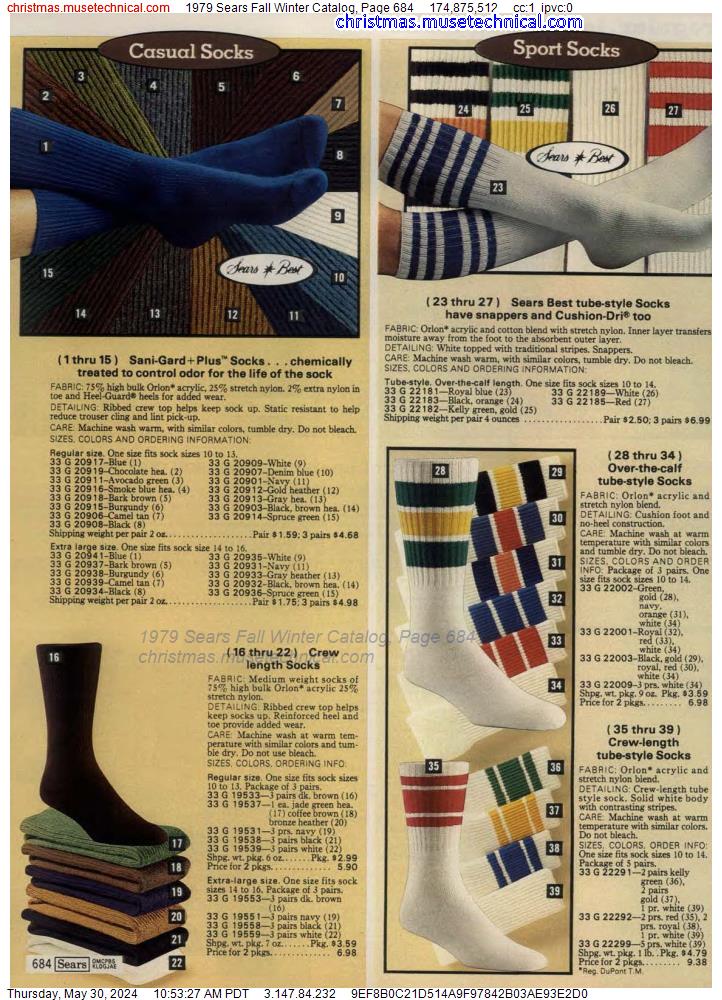 1979 Sears Fall Winter Catalog, Page 684