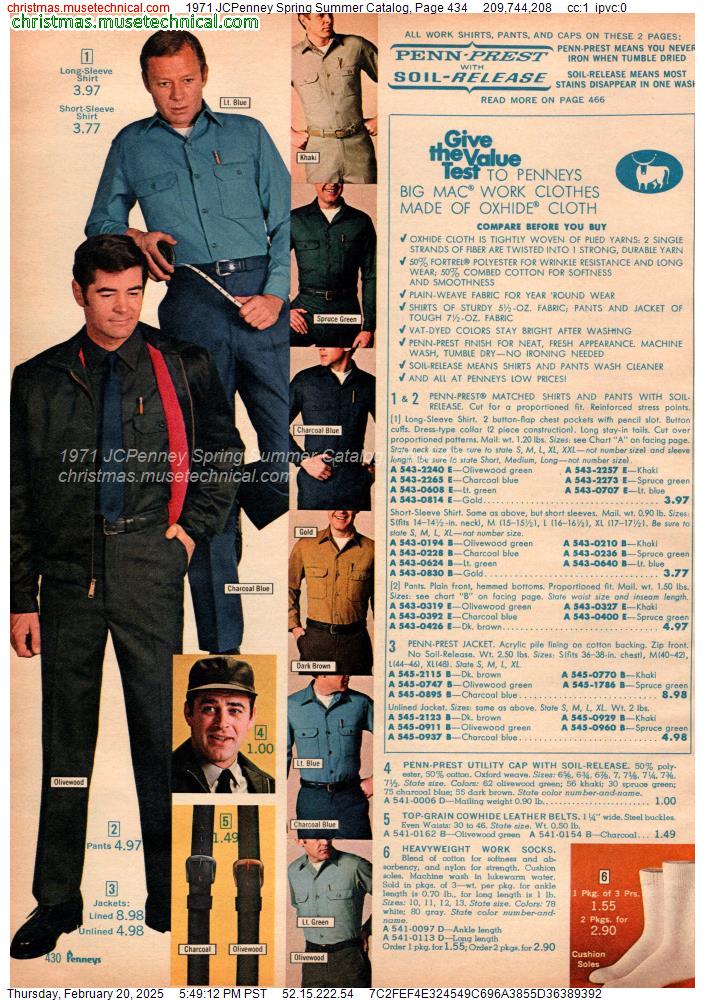 1971 JCPenney Spring Summer Catalog, Page 434