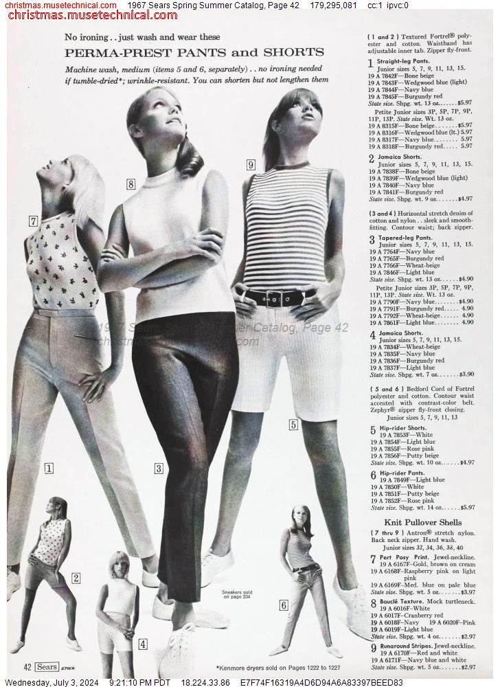 1967 Sears Spring Summer Catalog, Page 42