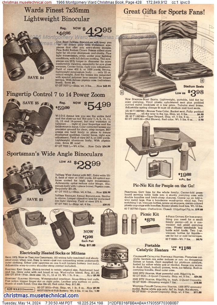 1966 Montgomery Ward Christmas Book, Page 428
