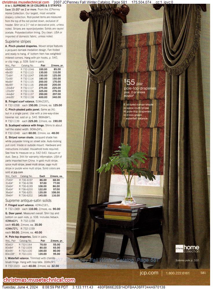 2007 JCPenney Fall Winter Catalog, Page 581