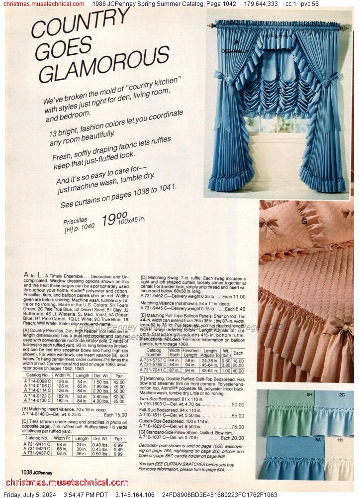 1986 JCPenney Spring Summer Catalog, Page 1042