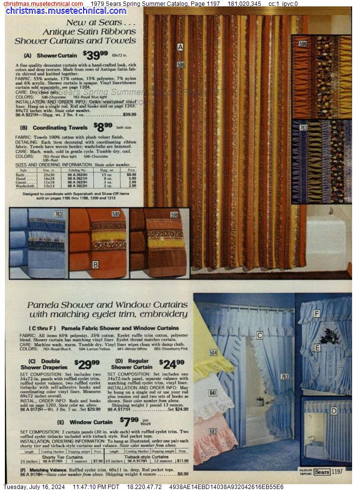 1979 Sears Spring Summer Catalog, Page 1197