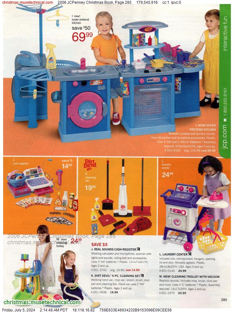 2006 JCPenney Christmas Book, Page 285
