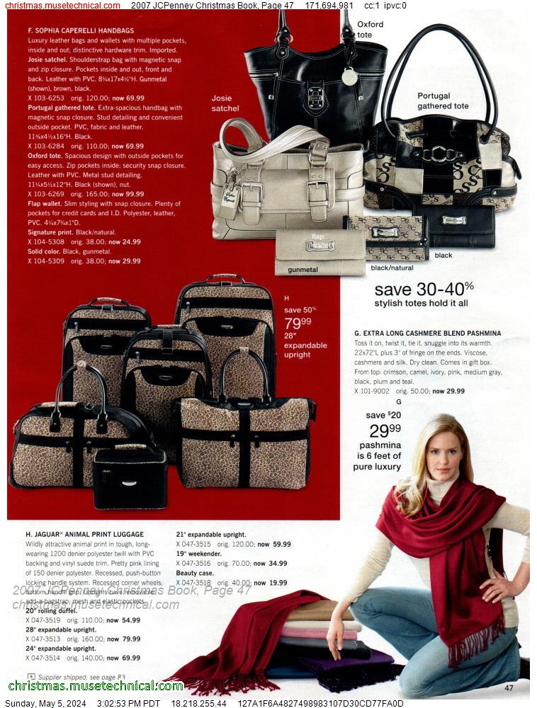 2007 JCPenney Christmas Book, Page 47