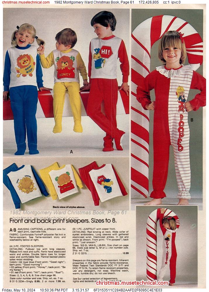 1982 Montgomery Ward Christmas Book, Page 61