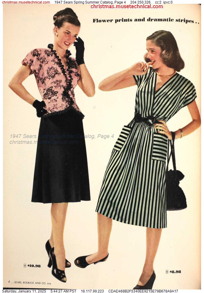 1947 Sears Spring Summer Catalog, Page 4