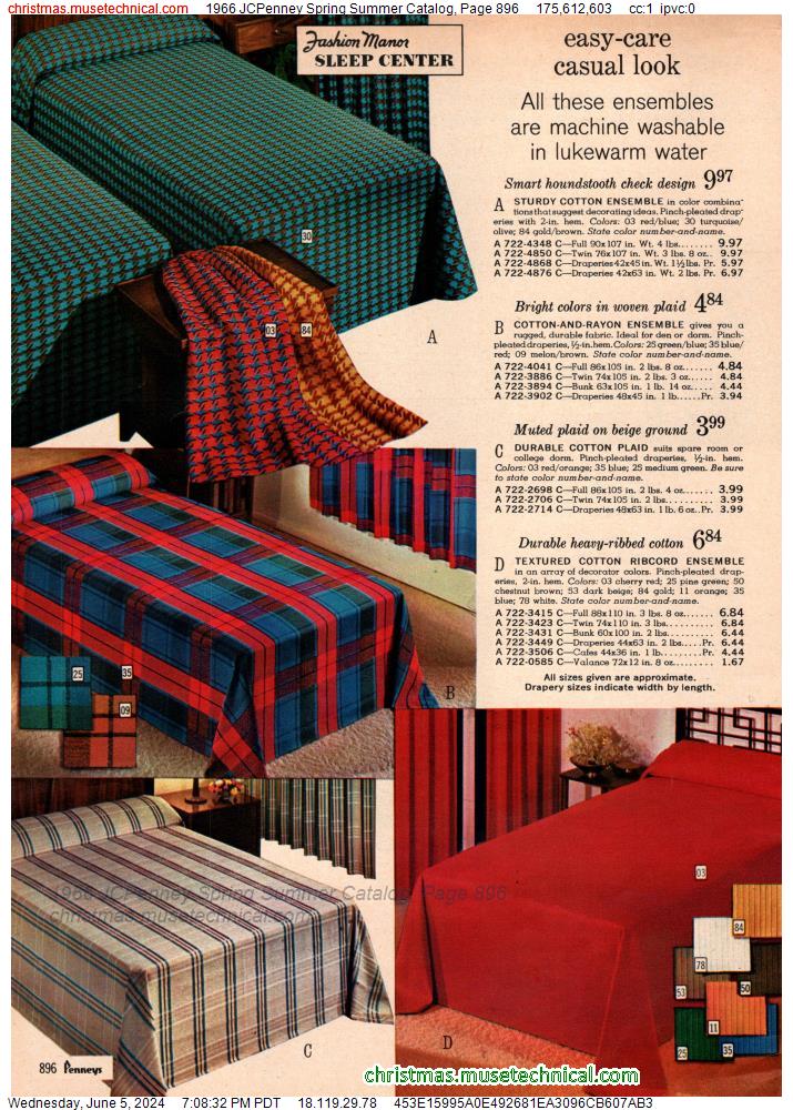 1966 JCPenney Spring Summer Catalog, Page 896