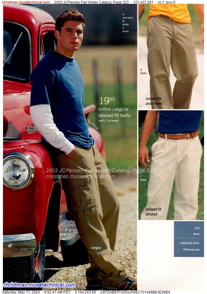 2003 JCPenney Fall Winter Catalog, Page 323