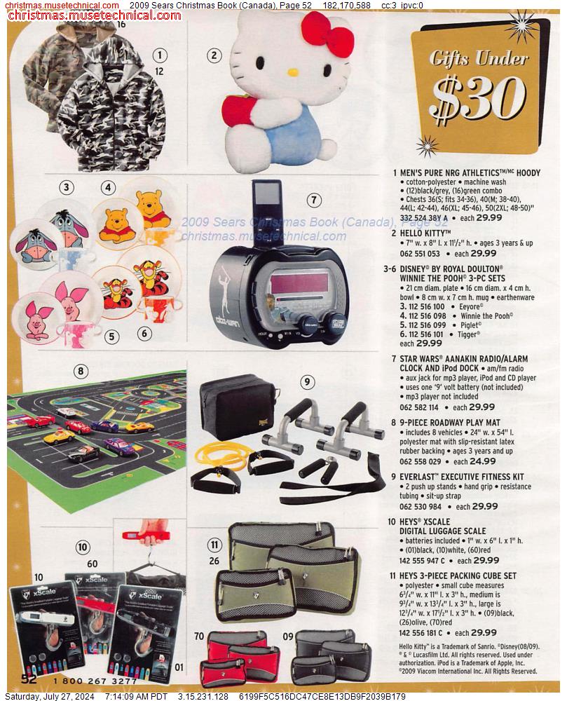 2009 Sears Christmas Book (Canada), Page 52