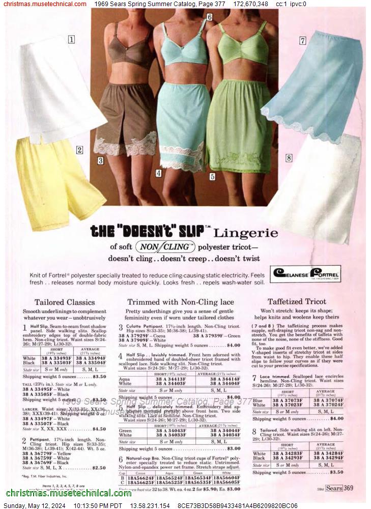 1969 Sears Spring Summer Catalog, Page 377