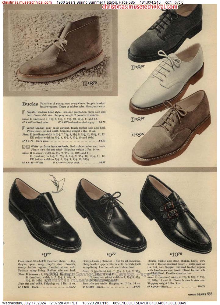 1960 Sears Spring Summer Catalog, Page 585