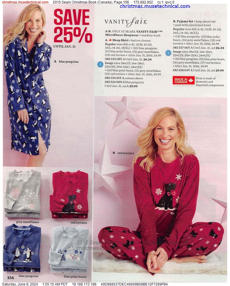 2015 Sears Christmas Book (Canada), Page 156