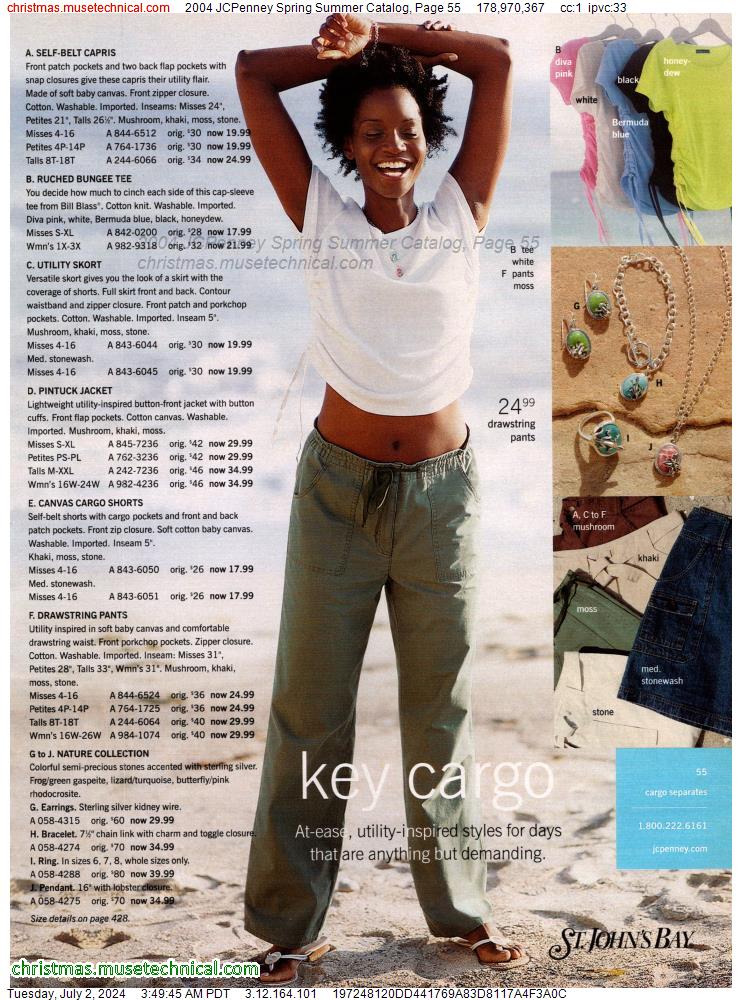 2004 JCPenney Spring Summer Catalog, Page 55