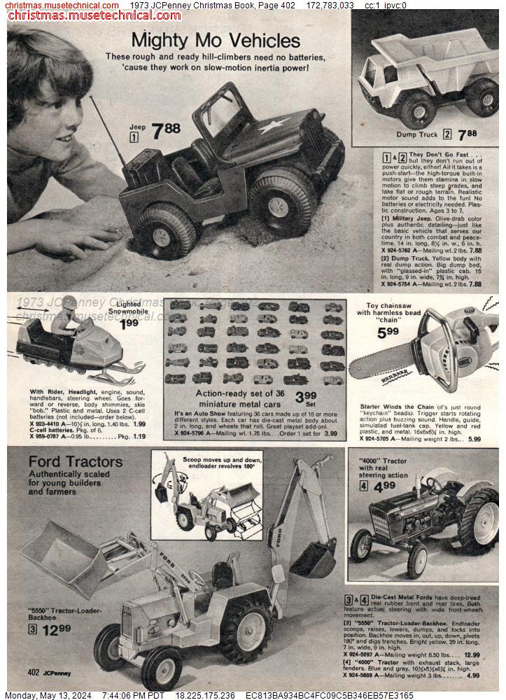 1973 JCPenney Christmas Book, Page 402