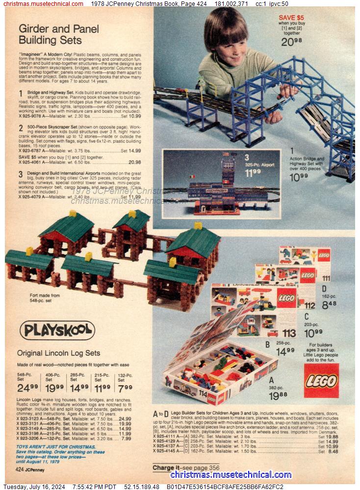 1978 JCPenney Christmas Book, Page 424