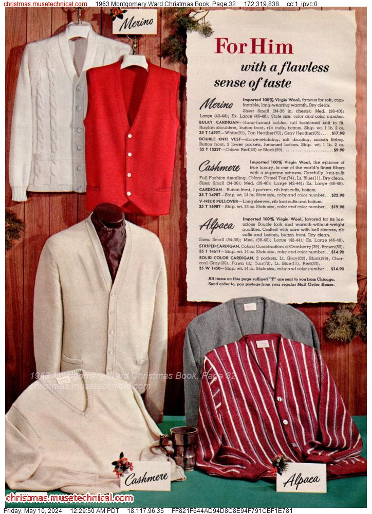 1963 Montgomery Ward Christmas Book, Page 32
