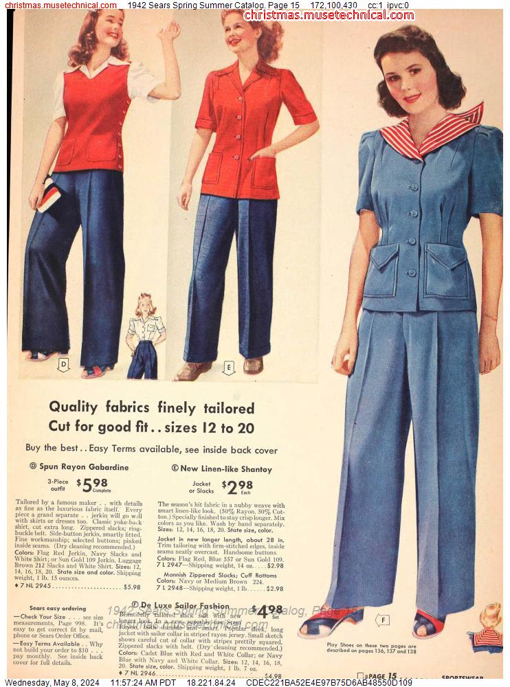 1942 Sears Spring Summer Catalog, Page 501 - Christmas 