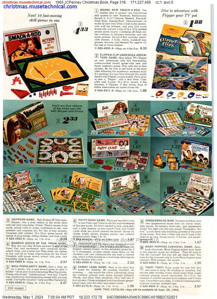 1965 JCPenney Christmas Book, Page 316