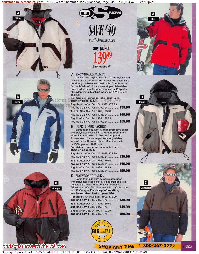 1998 Sears Christmas Book (Canada), Page 349