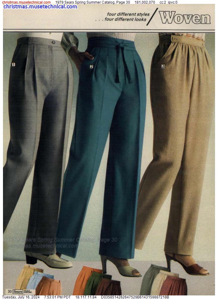 1979 Sears Spring Summer Catalog, Page 30