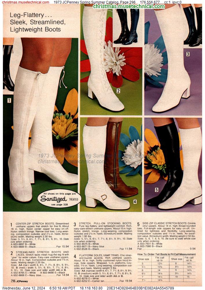 1973 JCPenney Spring Summer Catalog, Page 296