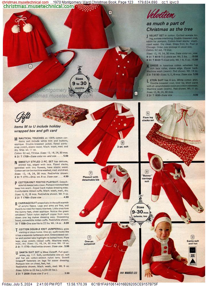 1970 Montgomery Ward Christmas Book, Page 123