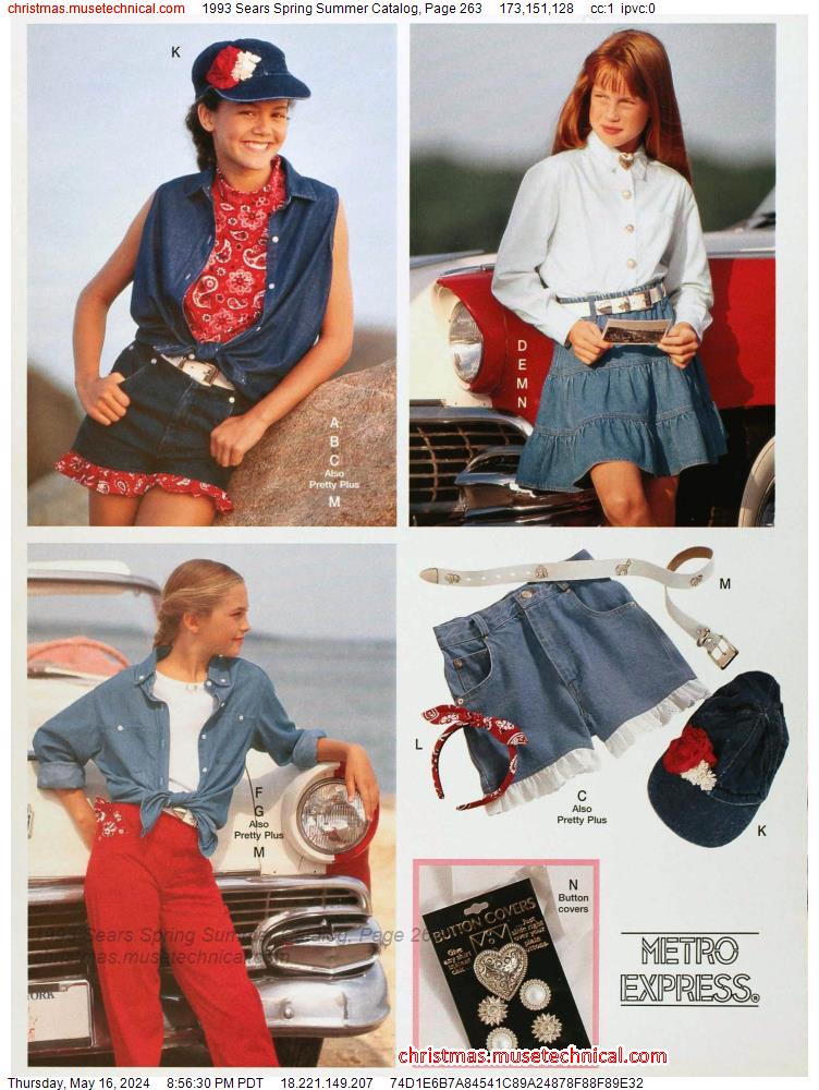 1993 Sears Spring Summer Catalog, Page 263