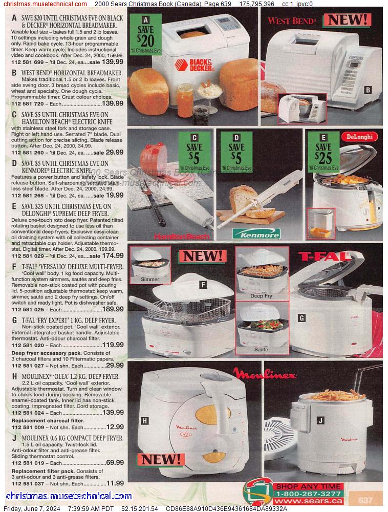 2000 Sears Christmas Book (Canada), Page 639