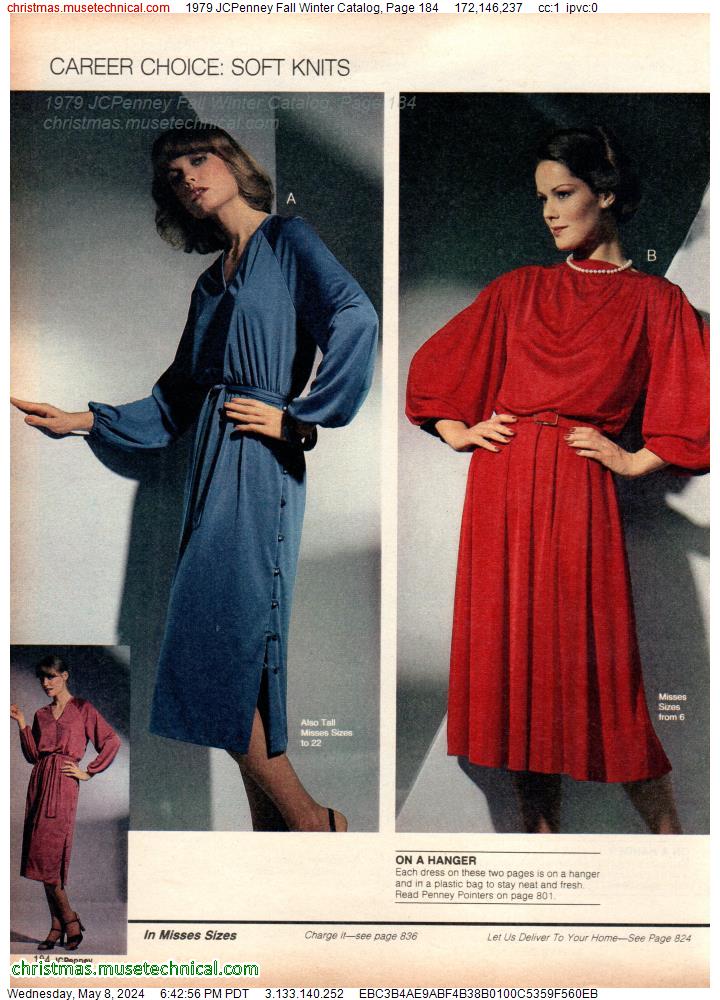 1979 JCPenney Fall Winter Catalog, Page 184