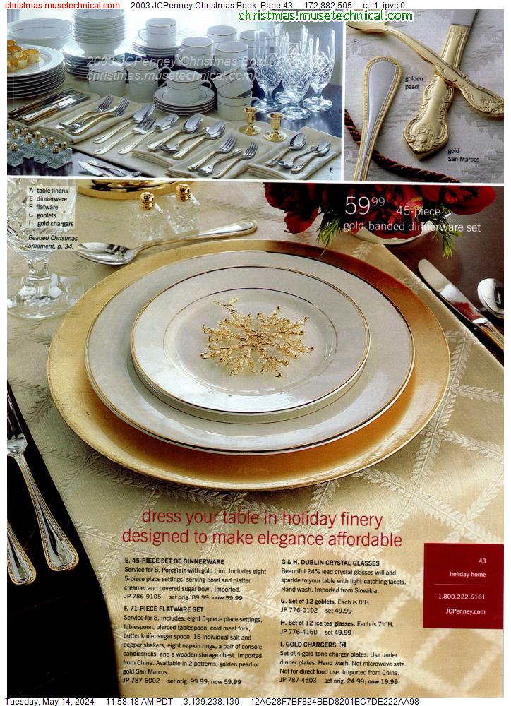 2003 JCPenney Christmas Book, Page 43