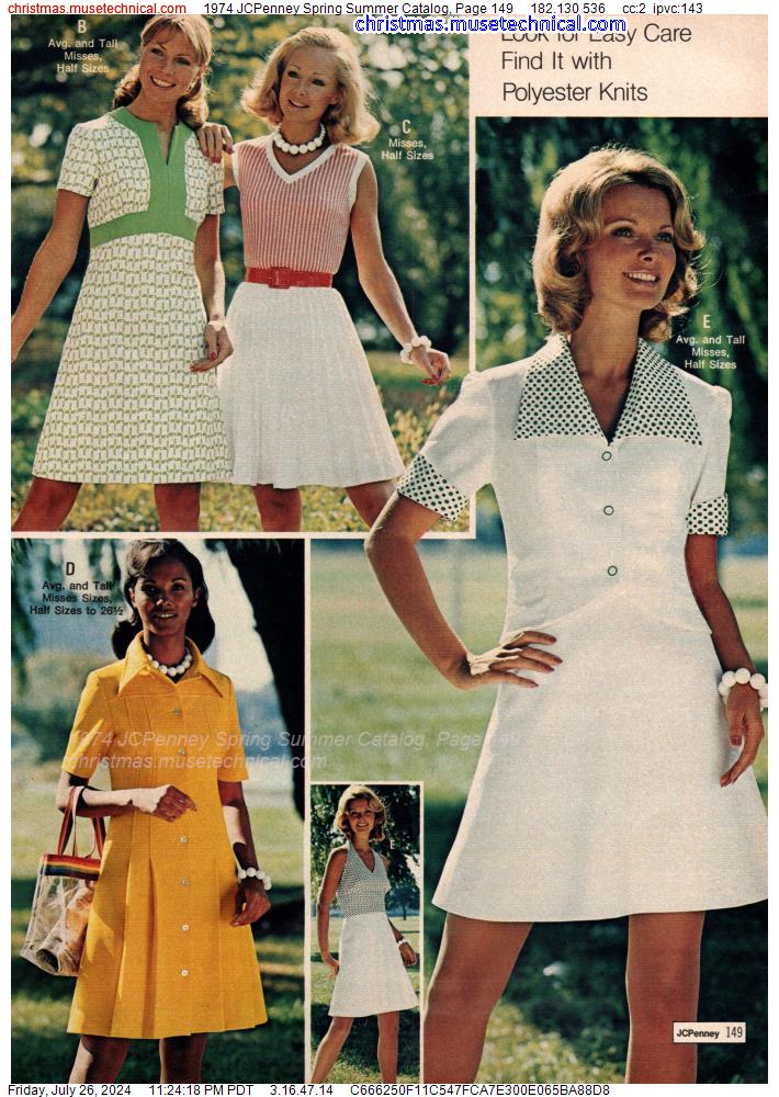 1974 JCPenney Spring Summer Catalog, Page 149